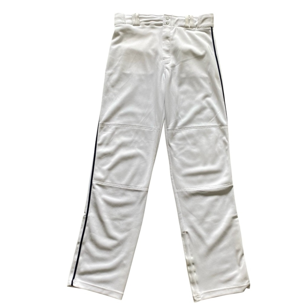 Champro Sports White w/Blue Stripe Baseball Pants